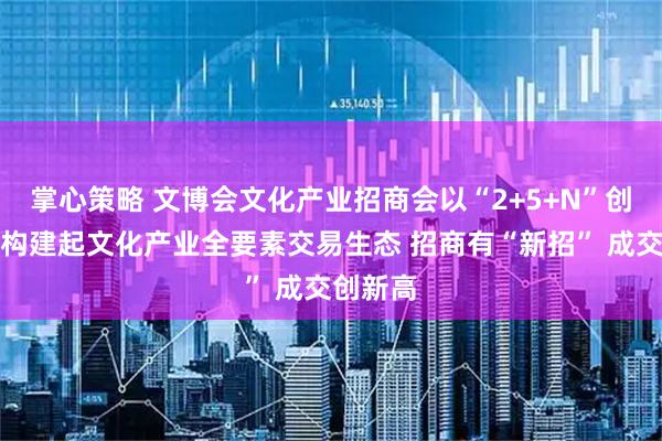 掌心策略 文博会文化产业招商会以“2+5+N”创新模式构建起文化产业全要素交易生态 招商有“新招” 成交创新高